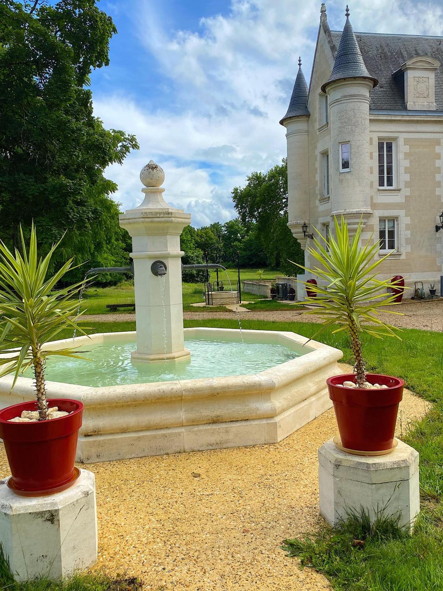 Chateau De Bellevue B&B Et Appartements Avec Piscine Saisonal Chauffee Et Chambres Partout Climatisees Saint-Avit  Екстериор снимка