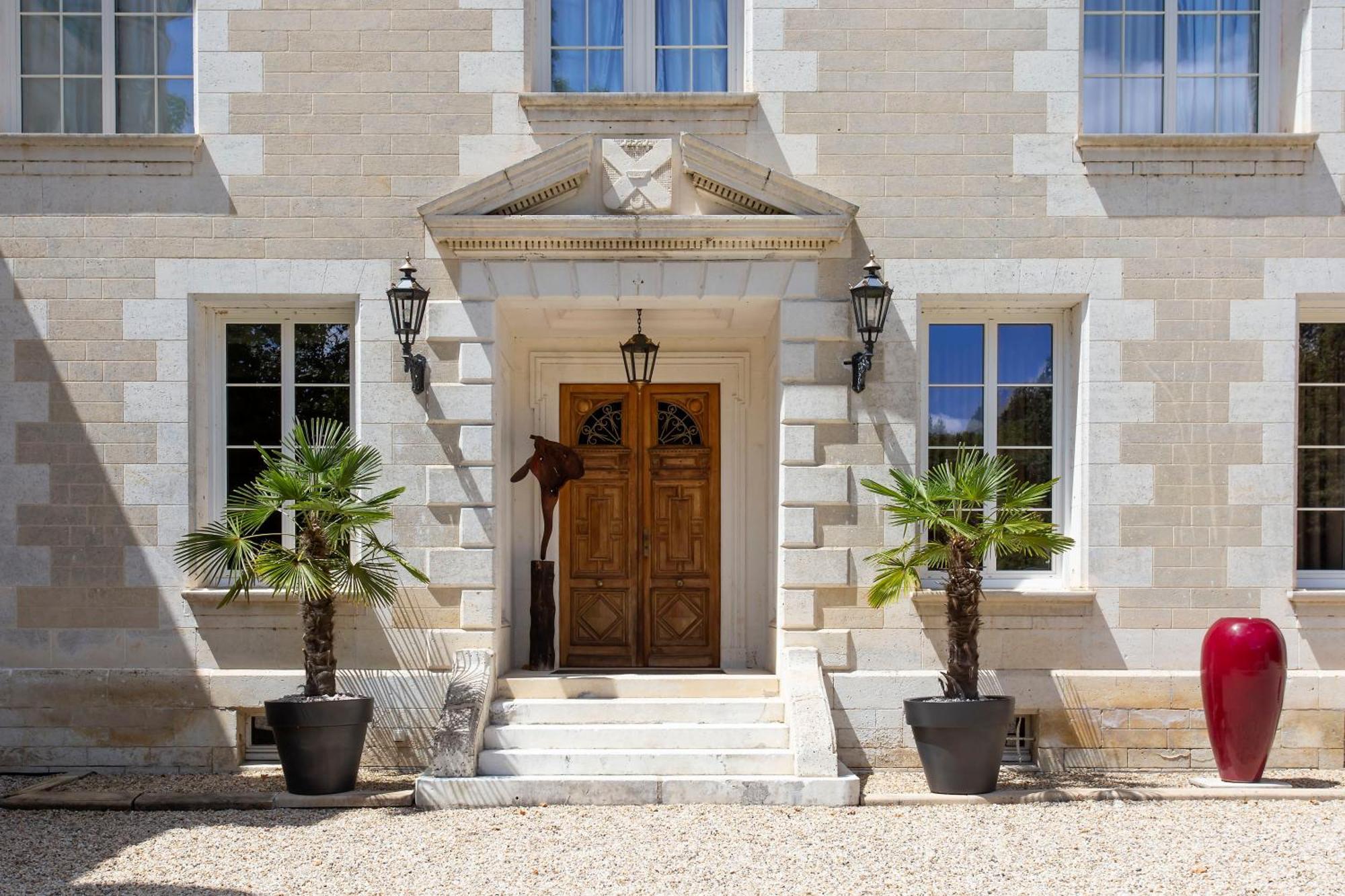 Chateau De Bellevue B&B Et Appartements Avec Piscine Saisonal Chauffee Et Chambres Partout Climatisees Saint-Avit  Екстериор снимка